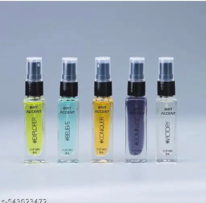 Perfumes for Men | 5 x 8ml | perfume fragrances | Eau de Toilette - 40ml set of 5