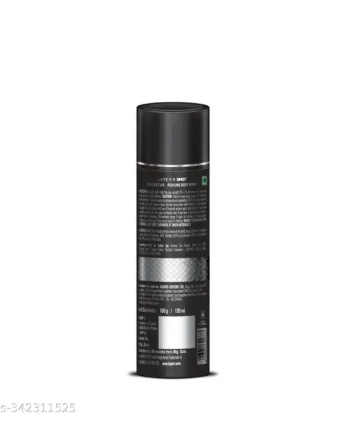 LAYER'R SHOT ROCKSTAR LONG LASTING PERFUME - 120ml