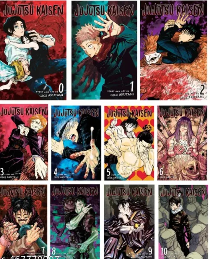 JUJUTSU KAISEN set volume 0-10