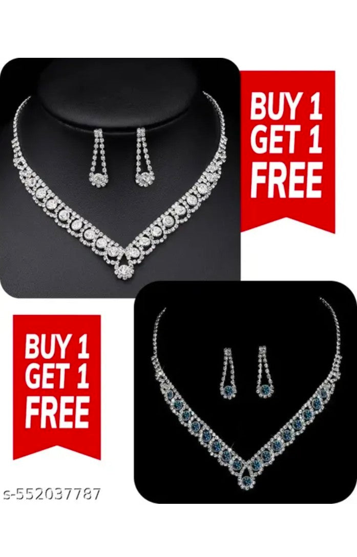 Stylish jewellery set buy 1 get 1 free