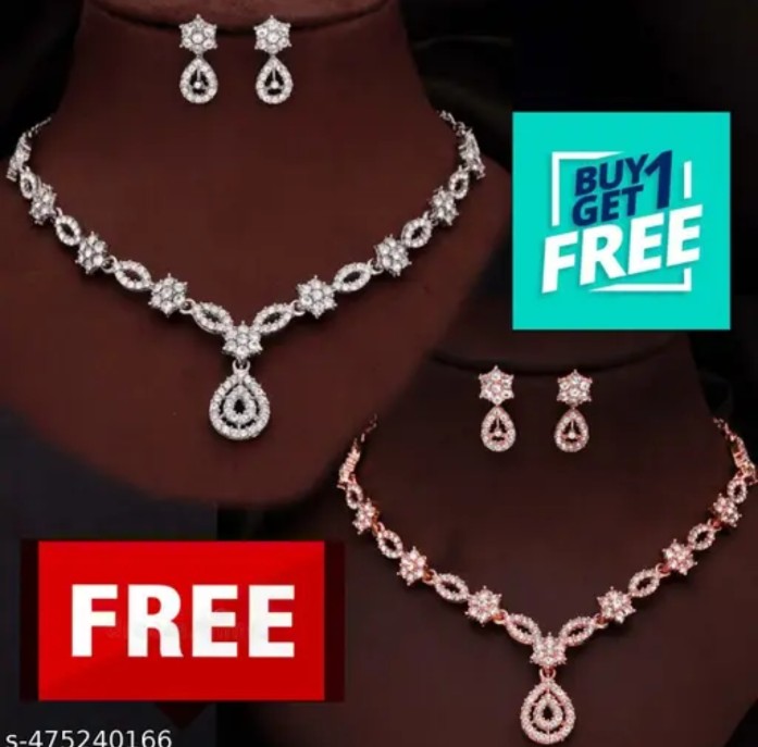 Stylish jewellery set buy 1 get 1 free