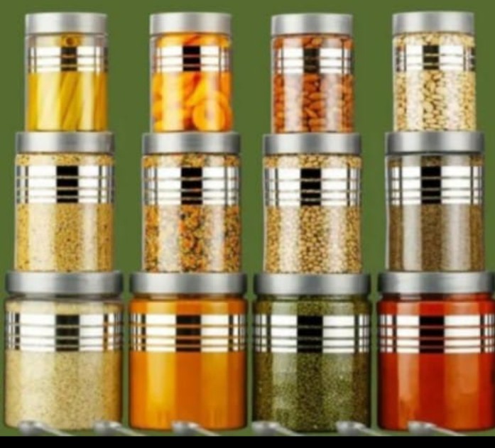 Container pack of 12 (different sizes shown in picture)