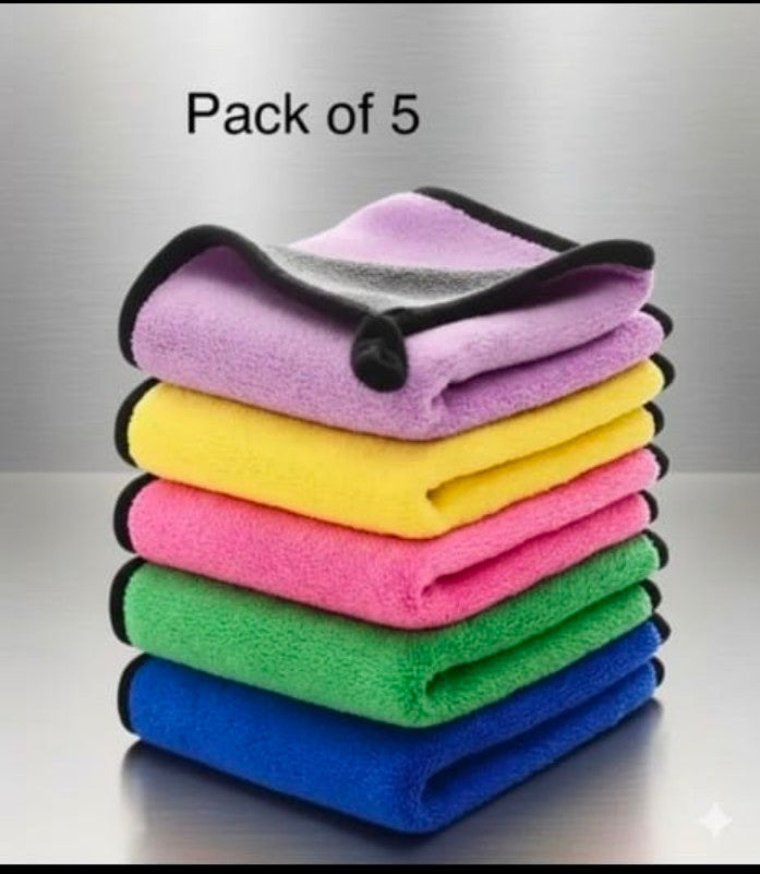 Pack of 5 kitchen dining clean clothe