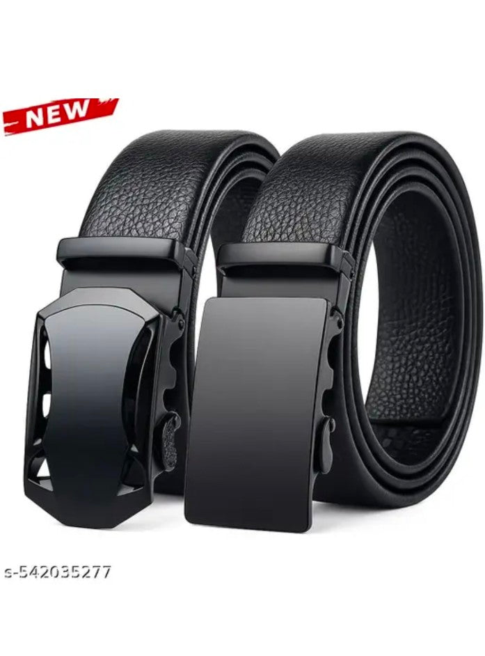 Set of 2 leather belts