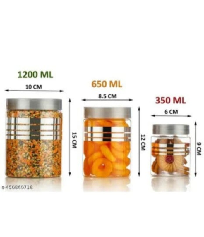 Container pack of 12 (different sizes shown in picture)