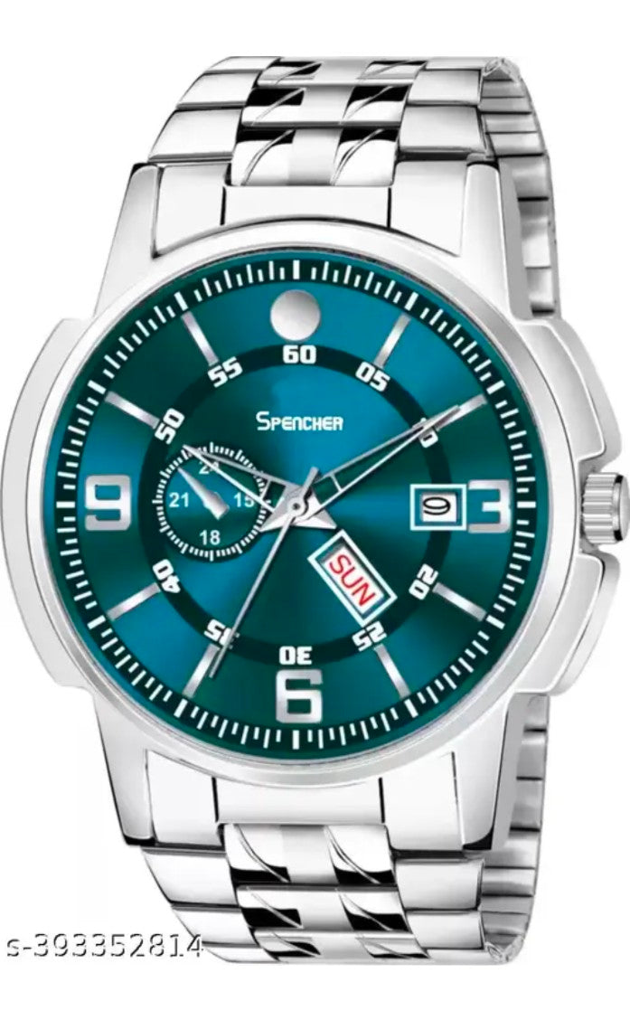 Stylish watch for men's , with day and date function analog