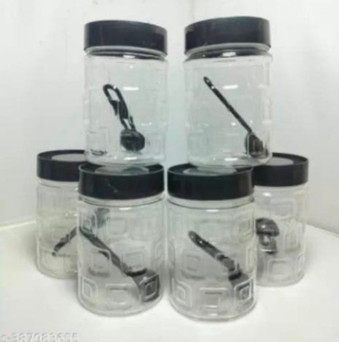 500ml containers for kitchen (pack of 6)