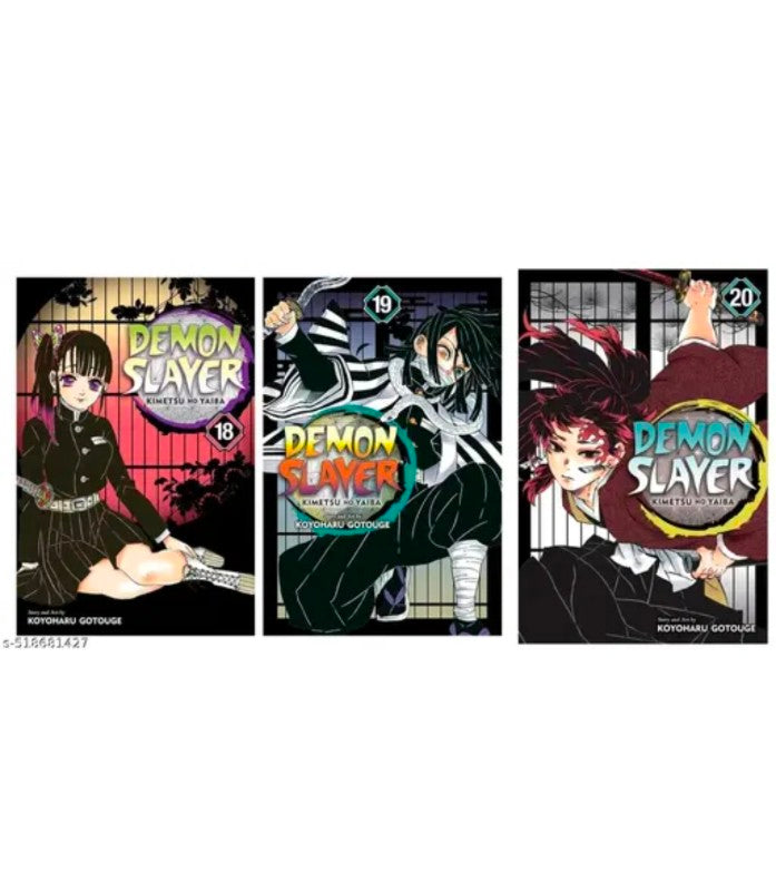 DEMON SLAYER INFINITY CASTLE MANGA vol-18,19,20